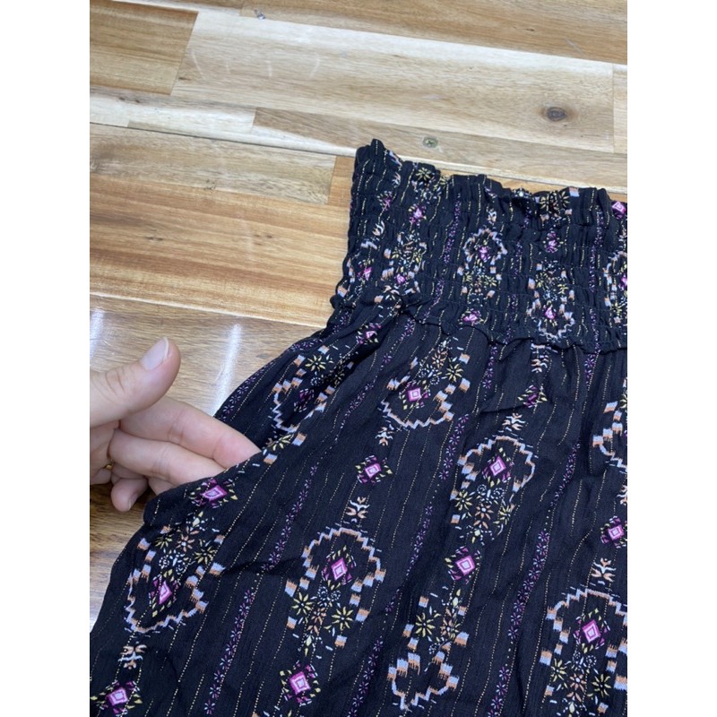 Quần short lưng thun cao xk