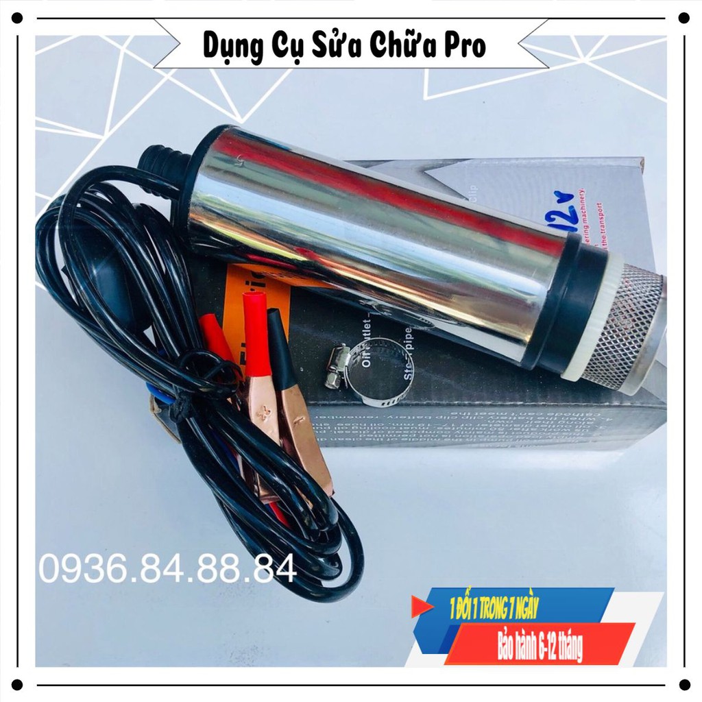 Máy bơm chìm hút dầu mini 12V, 24V 💥FREESHIP💥máy bơm hút dầu ,hút nước mini 12V, 24V