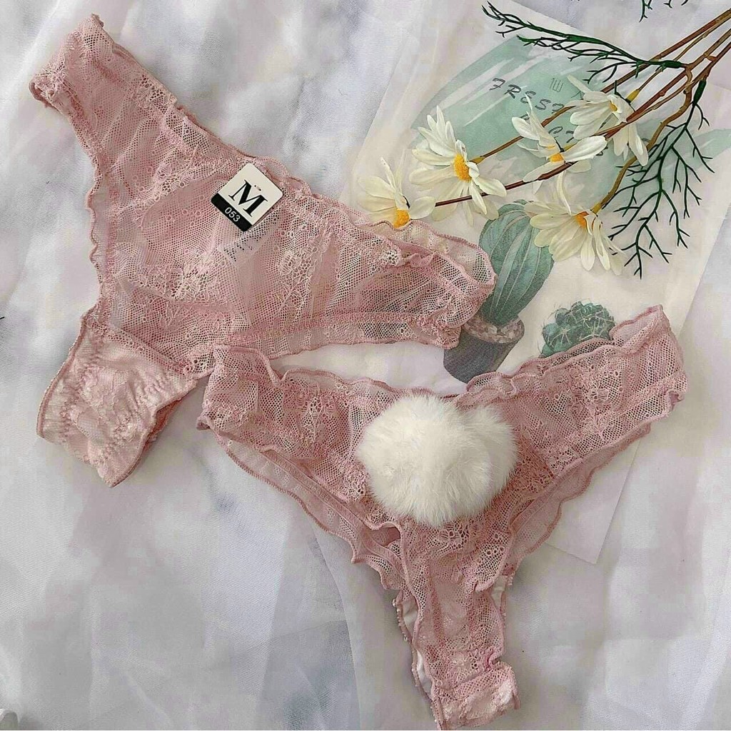 Quần Lót Nữ Lọt Khe Cục Bông Tháo Gỡ Sexy - Gợi Cảm - Quyến Rủ Min Underwear 55220