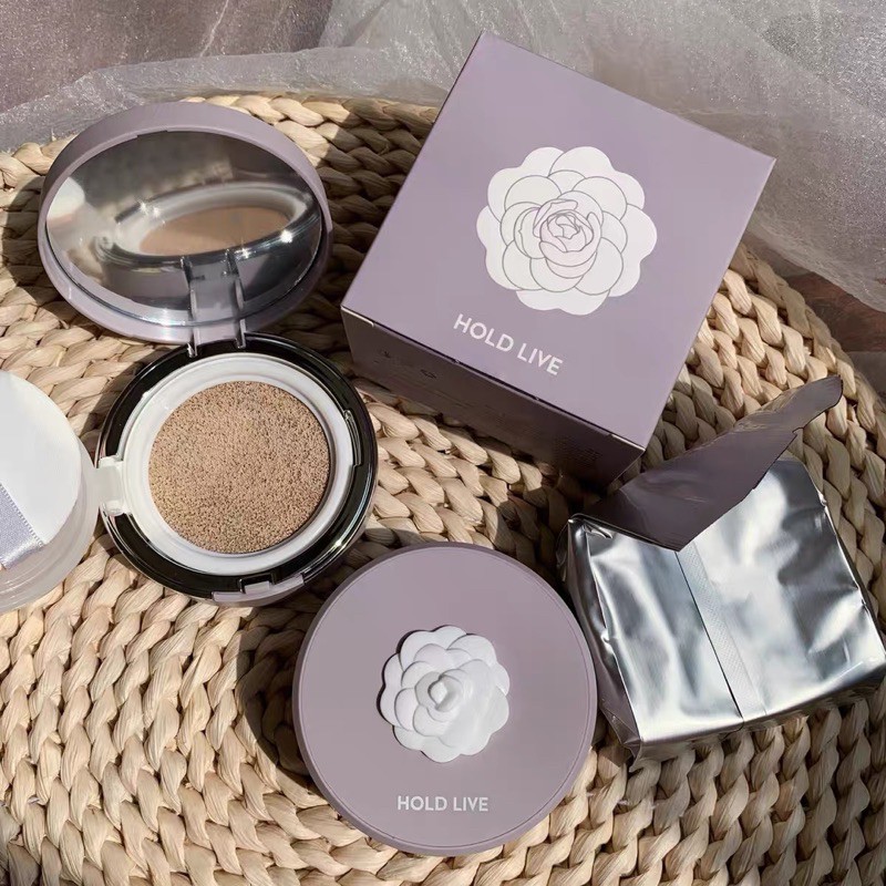 Phấn Nước Cushion HOLDLIVE Favourite Infiltration HL404 Kèm Lỗi Thay Thế - Bộ Sưu Tập Hoa Trà Độc Đáo [ HOLD LIVE ] | BigBuy360 - bigbuy360.vn