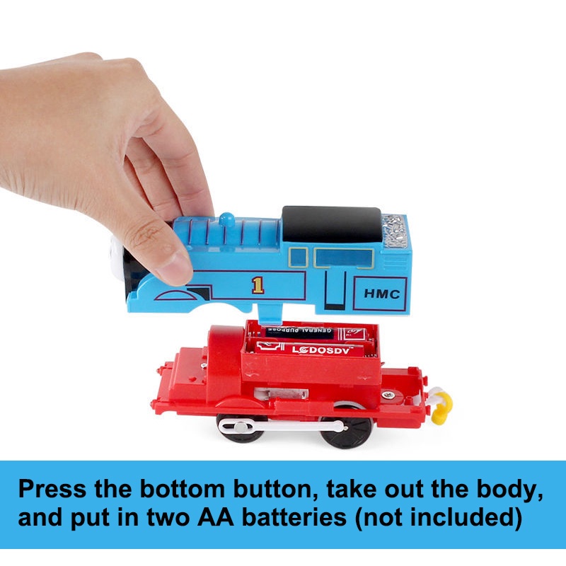 Set 40 Món Đồ Chơi Xe Lửa Thomas Và Những Người Bạn Bằng Kim Loại Nam Châm