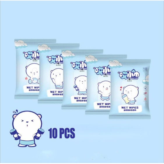 Khăn Giấy Ướt Siêu Thấm Hút Tiện Dụng Cho Bé