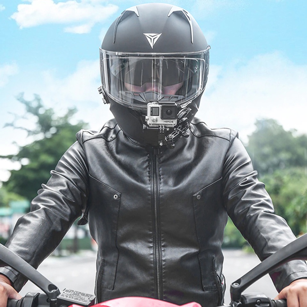 SIDE MOUNT GẮN GOPRO LÊN MŨ BẢO HIỂM MOTOWOLF