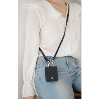 Ốp điện thoại da họa tiết gợn sóng có dây đeo cho Samsung GALAXY Z Flip/Z Flip 5G/Z Flip 3/Z FLIP4 5G