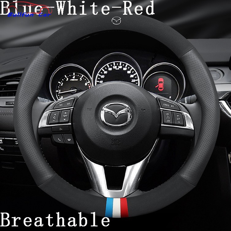 Vỏ bọc vô lăng cao cấp cho xe hơi CX5 CX7 CX3 CX9 RX MX Mazda2 3 5 6 8