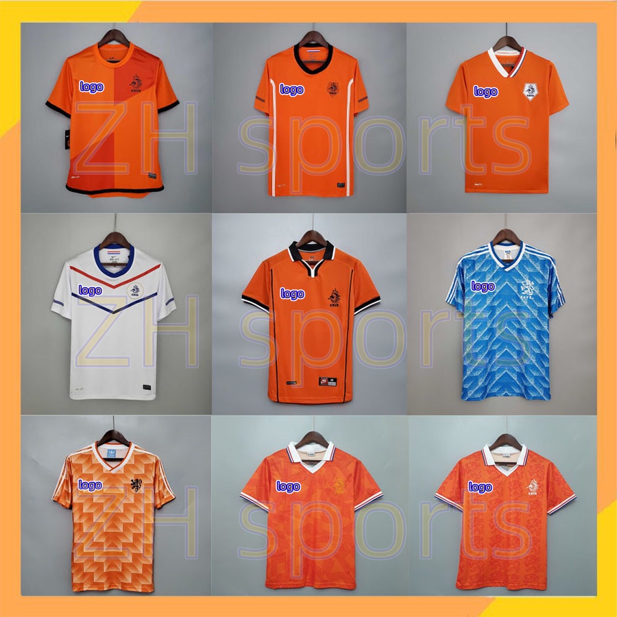 Áo Thun Số 11 12 88 90 94 96 98 99 01 1972 1991 Hà Lan