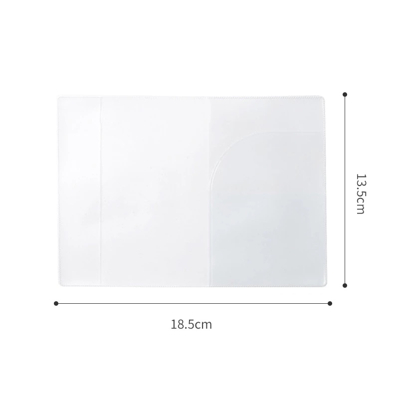 Túi Đựng Hộ Chiếu/Thẻ ID/Thẻ ID Bằng PVC Trong Suốt Chống Nước Chống Bụi