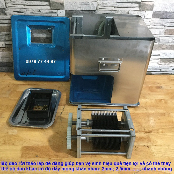 Máy thái thịt dao rời
