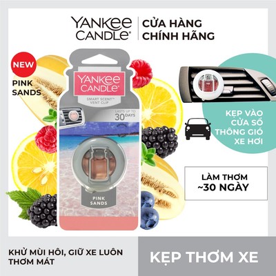 Kẹp thơm xe Yankee Candle - Pink Sands