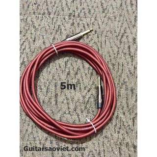 Dây line (Jack)Rắc cắm Guitar cao cấp 6mm dài 5m