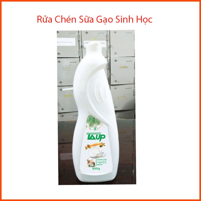 Nước Rửa Chén Bát Hữu Cơ Từ Sữa Ngô, Sữa Gạo 800ml