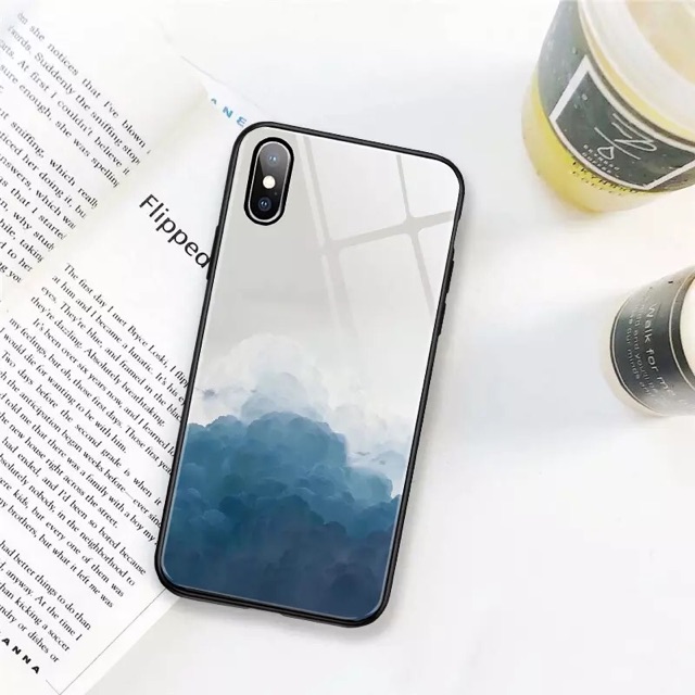 Ốp Lưng Kính Cường Lực / Case  Chống Vỡ Dành Cho 13ProMax 12ProMax 11ProMax X XSMAX Fukishop