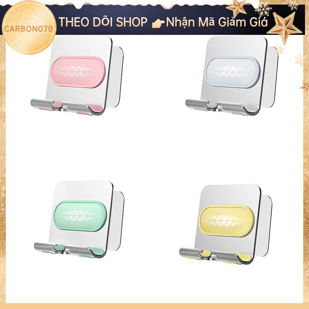 🌟Hàng Sẵn Giá đỡ điện thoại gắn tường bằng kim loại có thể điều chỉnh trong phòng tắm