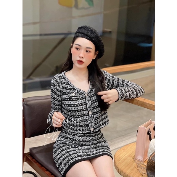 SET VÁY LEN TIÊU SIÊU HOT HÀNG QC