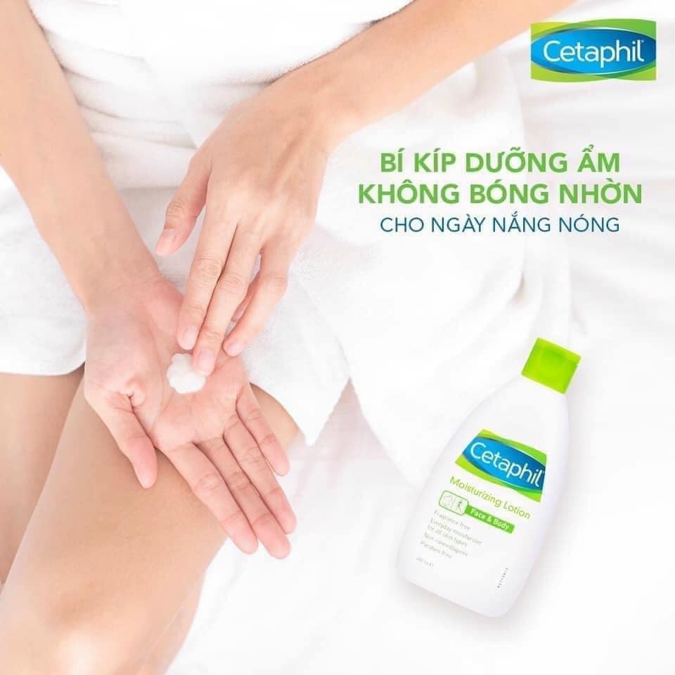 KEM DƯỠNG ẨM CETAPHIL Moisturizing Lotion (Face & Body) CHO MỌI LOẠI DA kể cả em bé 200ml