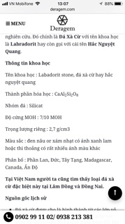 Bộ xà cừ Labradorite