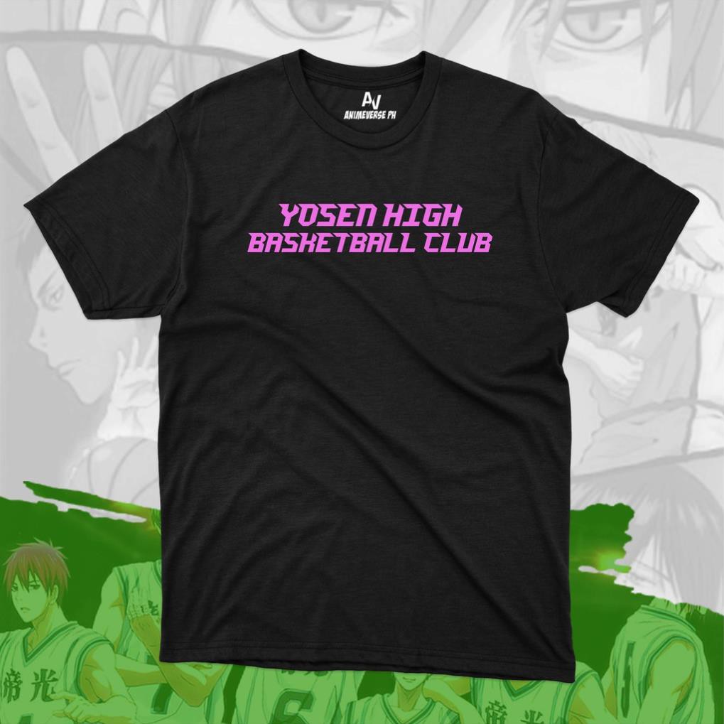 BÁN CHẠY - Áo thun KUROKO NO BASKET - YOSEN BASKETBALL CLUB SHIRT