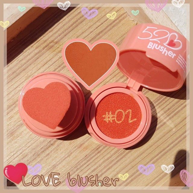 Má hồng LOVE Blusher XiXi dạng cushion | BigBuy360 - bigbuy360.vn