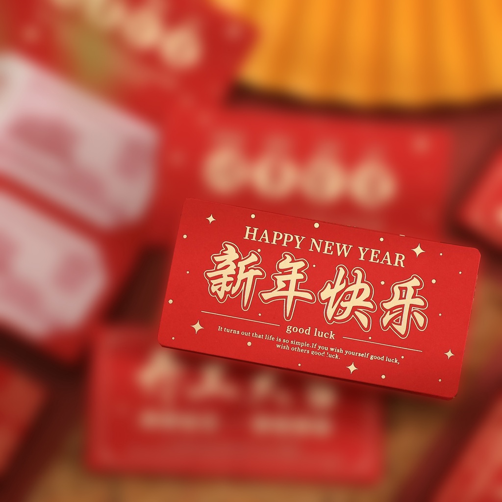 [Gói màu đỏ năm mới sáng tạo cho tiệc cưới lễ hội mùa xuân]