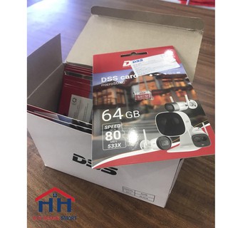 Có bảo hành] [Chính hãng] [Ảnh thật] [Có sẵn] Thẻ nhớ micro SD DSS 64GB chuyên camera (bảo hành 24T)