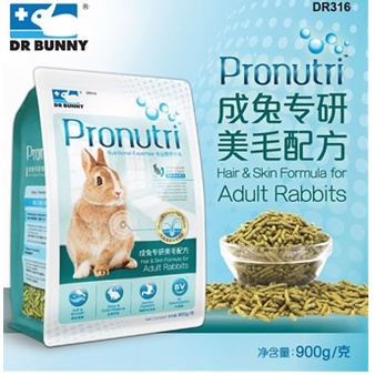 Dr.Bunny Thức Ăn Làm Đẹp Lông Cho Thỏ Lớn 900g