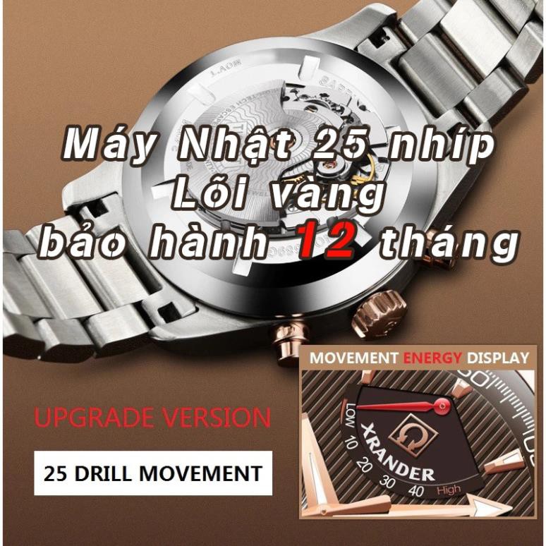 Đồng Hồ Nam XRANDER Dây Demi Sang Trọng, Chống Nước Tốt [HÀNG XỊN] | BigBuy360 - bigbuy360.vn