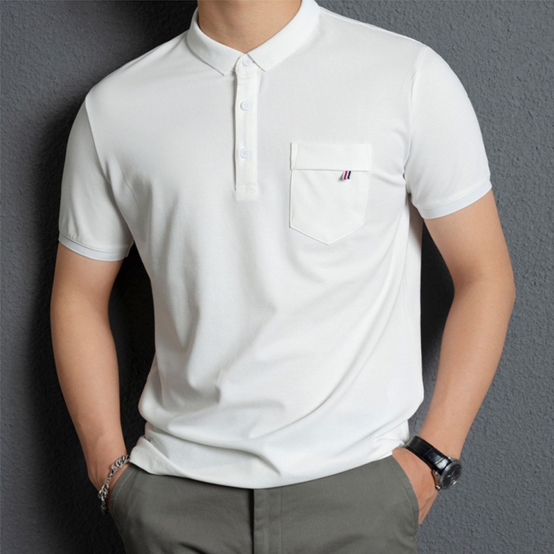 Áo Polo Nam túi ngực ,chất cotton cá sấu dày dặn mặc thoáng mát, full size phân phối độc quyền-PHSHOP204
