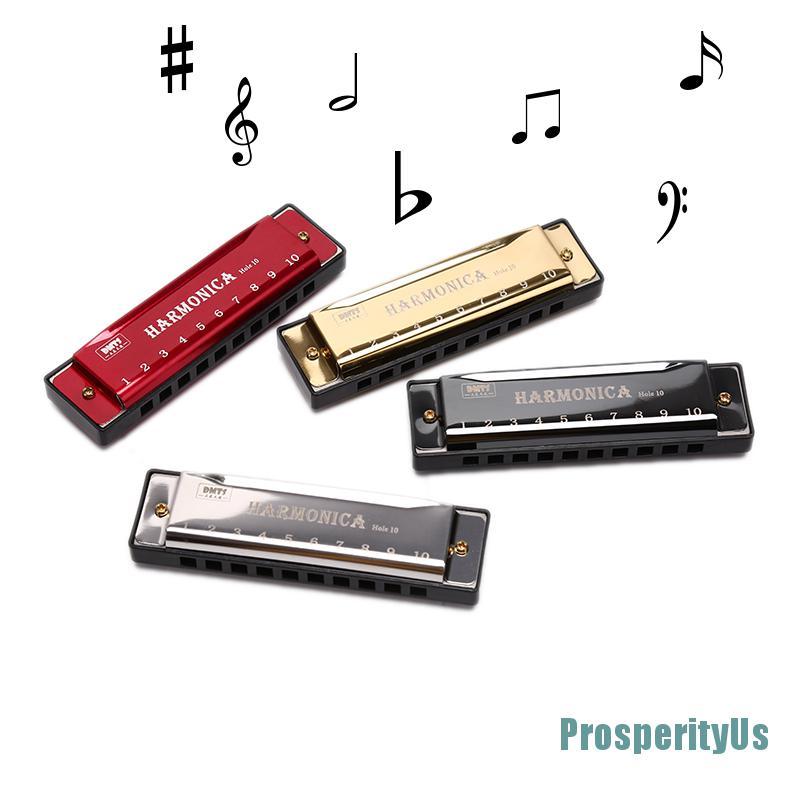 Kèn Harmonica 10 Lỗ Dành Cho Người Mới Bắt Đầu Học