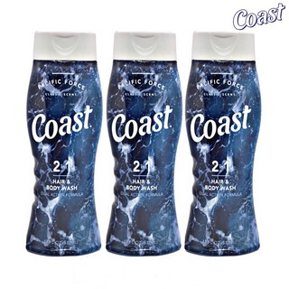 Tắm Gội Coast Hair & Body Wash Classic Scent 2in1 532ml