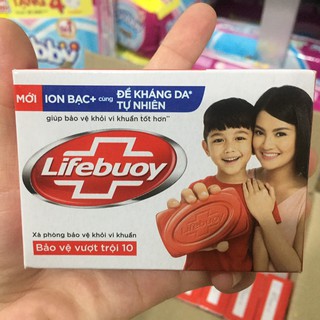 1 Xà phòng sạch khuẩn Lifebuoy 90g màu đỏ