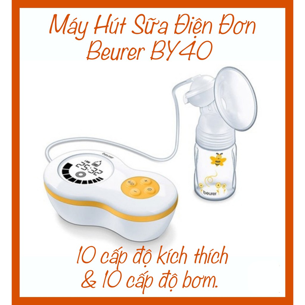 Máy Hút Sữa Điện Đơn Beurer BY40 - Đức