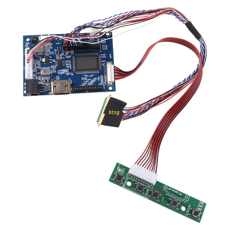 Btsg 1 Bộ Điều Khiển Lvds Tương Thích HDMI 40 Pin Lvds Cáp Bộ Cho Raspberry PI 3 LP156WH2 TLA1 TLE1 