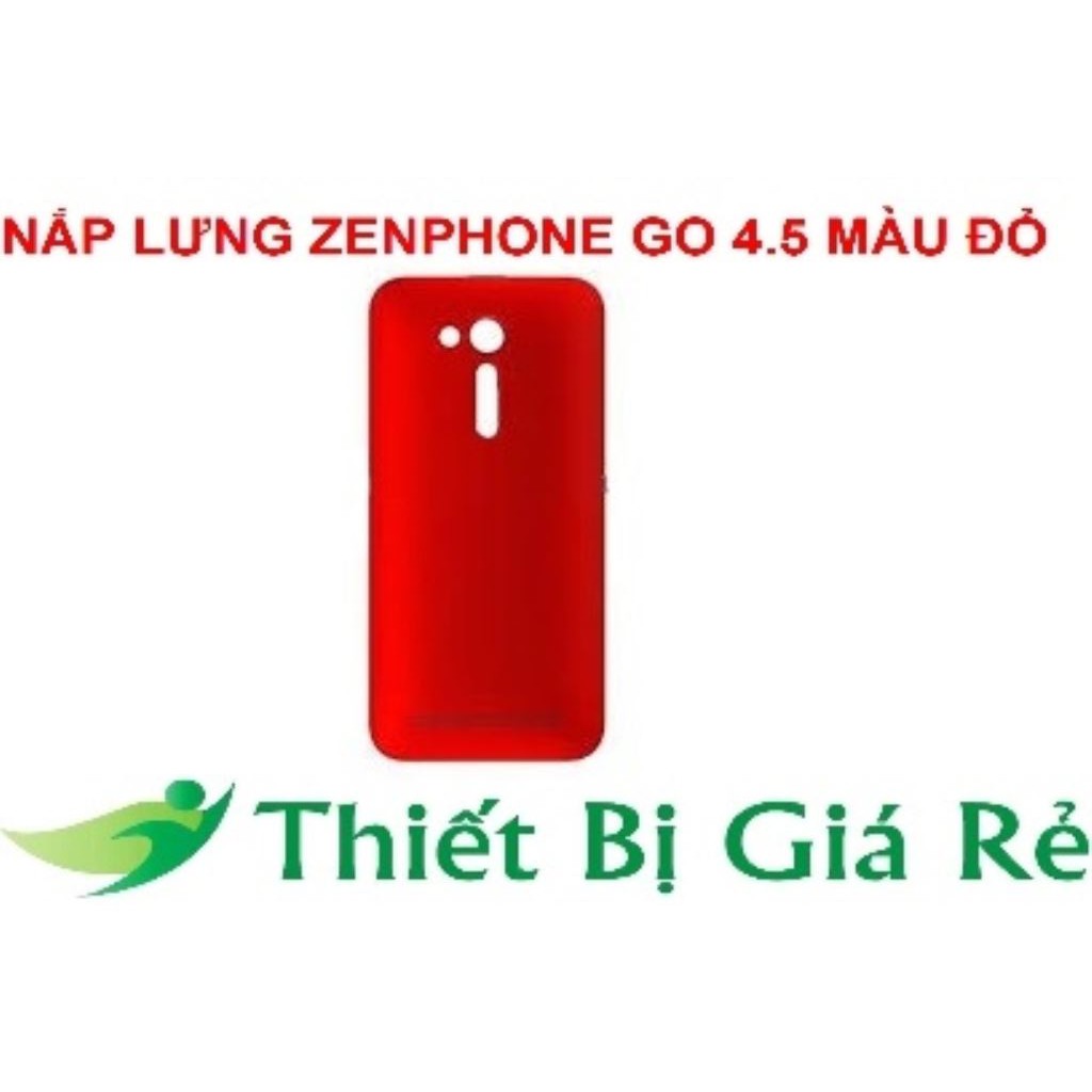 NẮP LƯNG ZENPHONE GO 4.5 MÀU ĐỎ