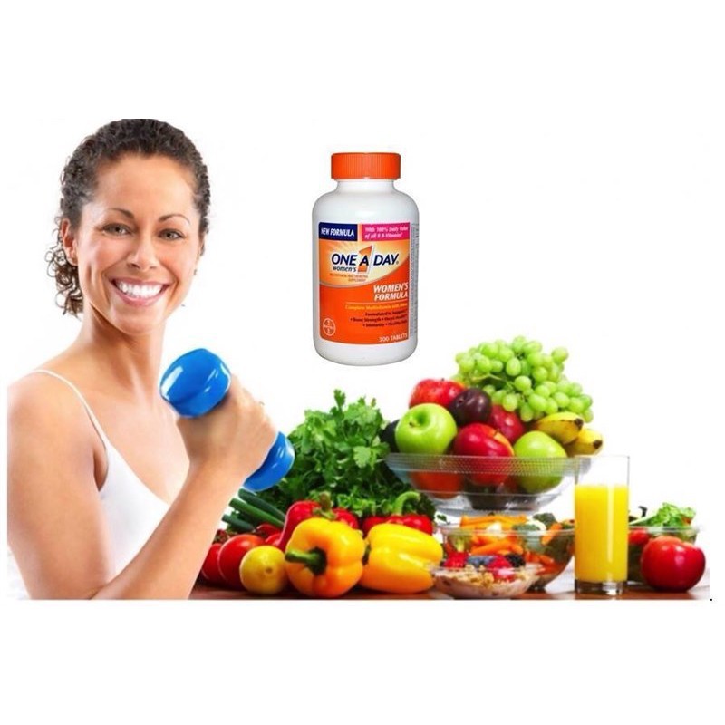 Viên uống vitamin tổng hợp cho nữ One A Day Women's Multivitamin 300 viên | Thế Giới Skin Care
