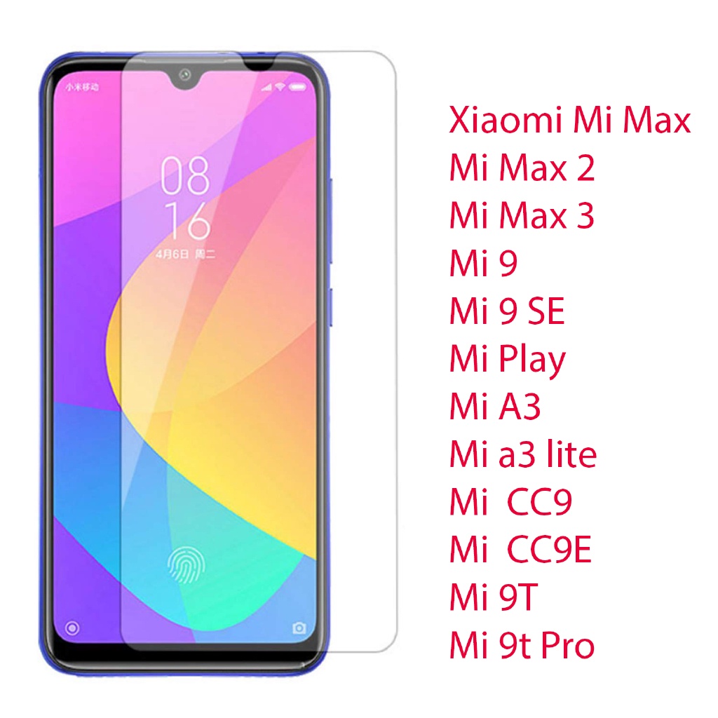 Kính cường lực 9H dành cho Xiaomi Mi 13 12T 12 11T 11 Lite 10T Poco F5 X5 M5 M5s C40 F4 X4 F3 X3 GT NFC M4 M3 Pro