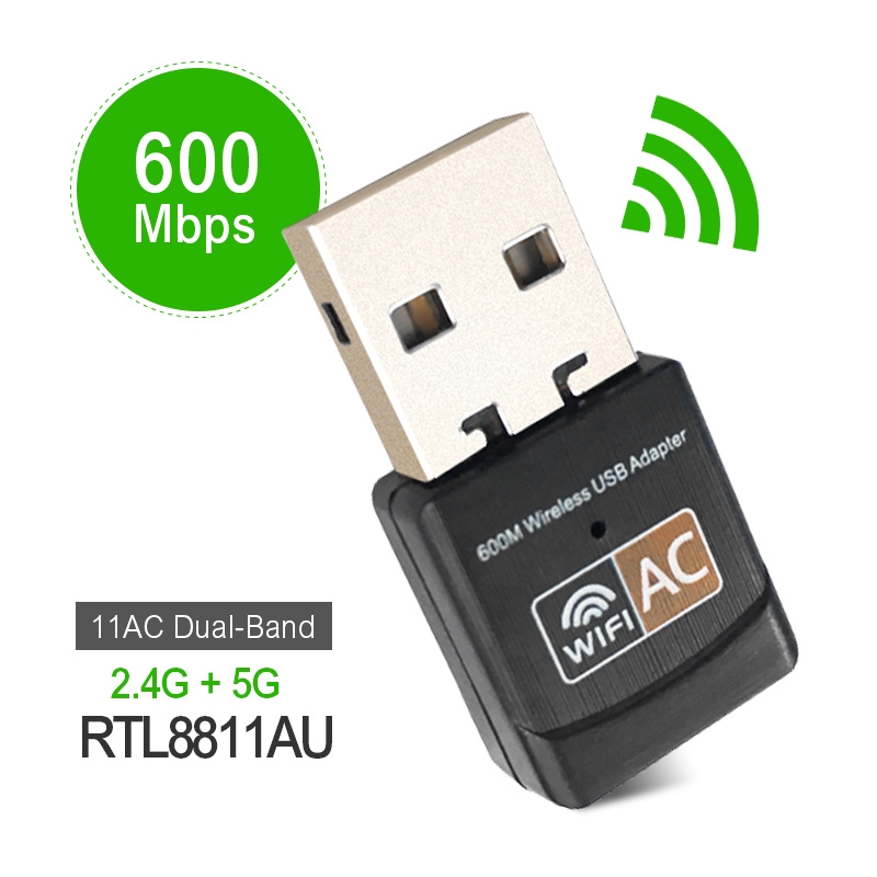 AMORUS USB Thu Tín Hiệu Sóng Wifi Ac 600m 5g | BigBuy360 - bigbuy360.vn