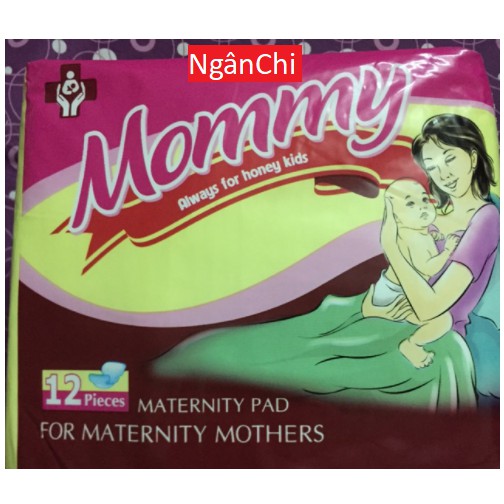 Bỉm Mommy gói 12 miếng cho mẹ sau sinh