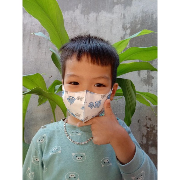 Khẩu Trang cho bé 5D 1 hộp 10 chiếc