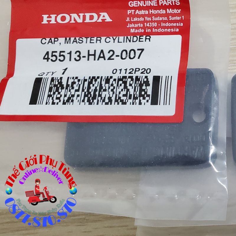 [Ảnh thật][Chính hãng] NẮP ĐẬY BÌNH DẦU SONIC 150 ZIN MỚI 45513-HA2-007