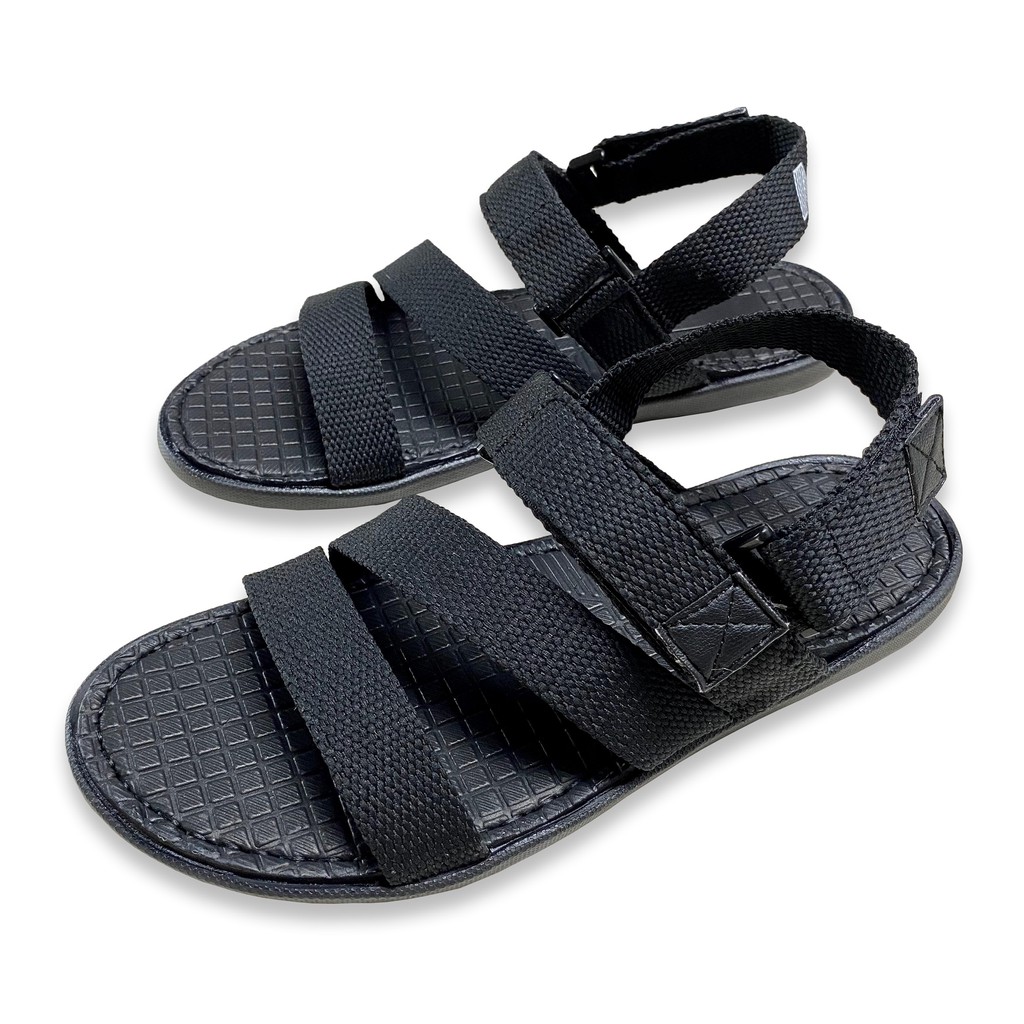 SANDAL NAM ISKULLS 2 - By Aries AMSI ĐÃ MAY ĐẾ CHẮC CHẮN ĐỘ BỀN CAO - ĐEN