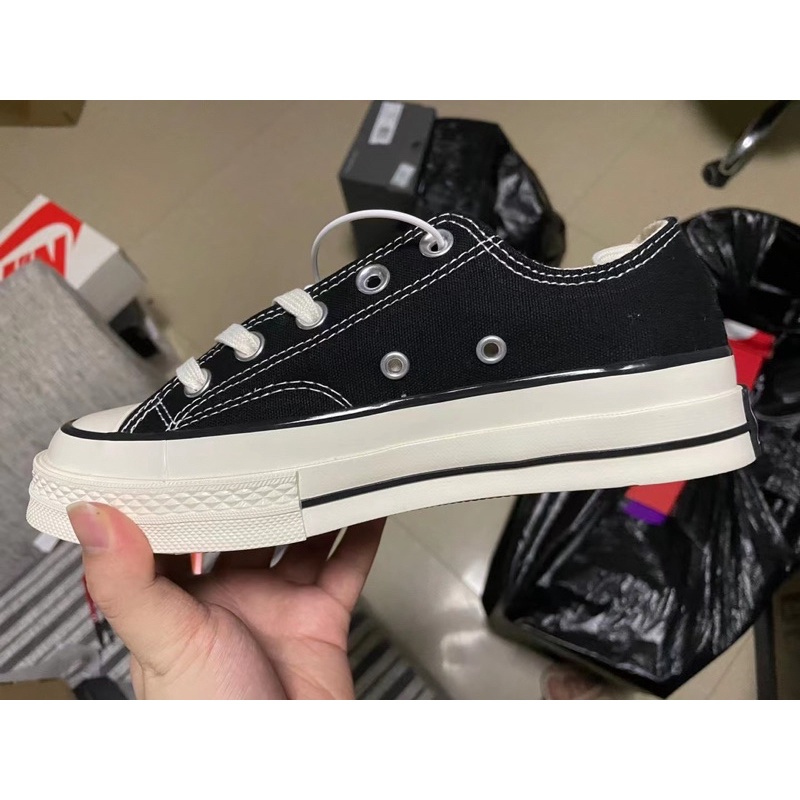 Giày Converse 1970s low black phối màu đen | Phiên bản cao cấp