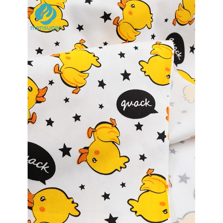 Tấm Vải 100% cotton Họa Tiết Hoạt Hình Đáng Yêu