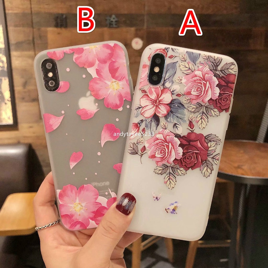 Ốp Điện Thoại Mềm In Hoa Cho Oppo A92 A53 2020 RealmeC11 C15 A9 2020 F11pro F11 A5s A3s A312020 F9 F7 F5 F1s A37 A57 A71 A77 A83 A5 A3 R9s | BigBuy360 - bigbuy360.vn