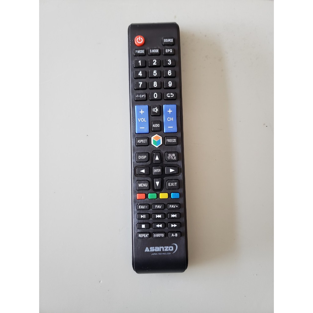 Điều khiển ( Remote) tv Asanzo, Kooda