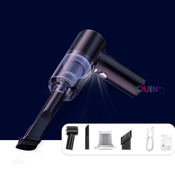 Máy Hút Bụi Cầm Tay Không Dây  Công Suất 120W - 9000Pa Hút Bụi Ô Tô, Nhà Cửa Và Các Ngách Nhỏ