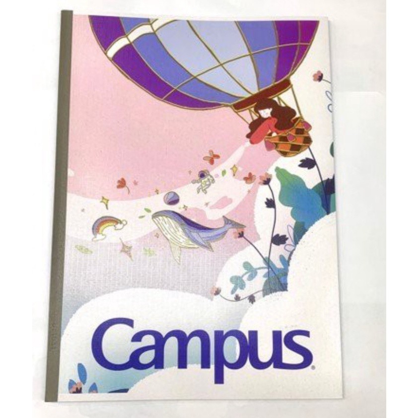 [Mã LIFEBOOK1 giảm 30K đơn 150K] Combo 10 Cuốn Vở Kẻ Ngang Campus Life Style 80trang