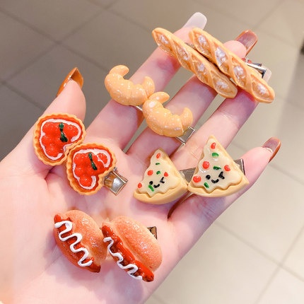 Set 12 Kẹp Tóc Hình Dáng Dễ Thương