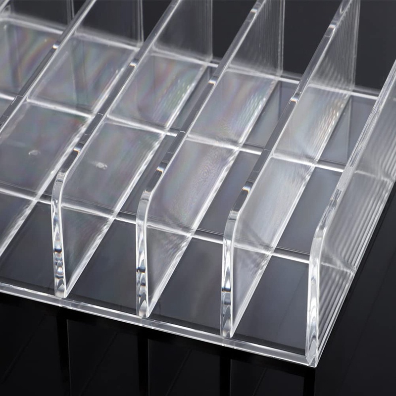 Set 2 Giá Đỡ Bảng Phấn Mắt 7 Ngăn Chia 2 Kích Thước Sắp Xếp Gọn Gàng