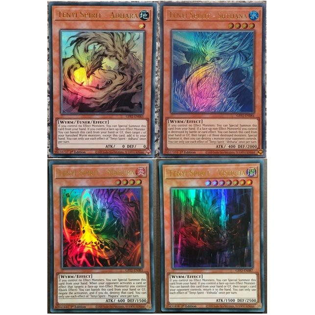 Lá bài Tenyi Spirit - Shthana - Mapura - Vishuda - Adhara \ GFP2 \ Ultra Rare - 1st