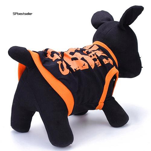 Áo thun in chữ thời trang mùa hè cho cún cưng